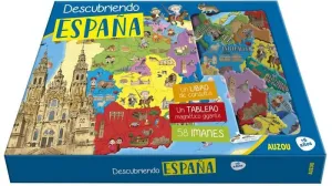 Descubriendo España. Atlas Tablero Magnetico