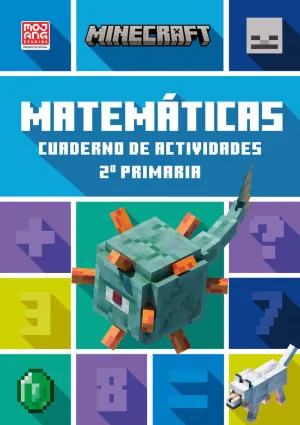 Minecraft Oficial: Cuaderno de Actividades, Matematicas 2. º Primaria