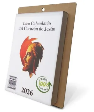 Taco 2026 Calendario Grande del Corazon de Jesus
